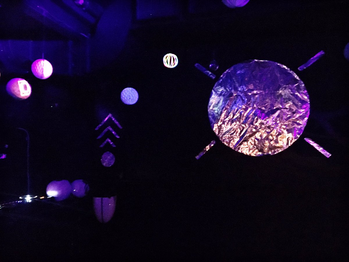 The future here! Tonight at Fiction @aremarshall <a href="/BBTSOfficial/">BattleBeyondTheStars</a> Strictly2000's and more! Check the decor!