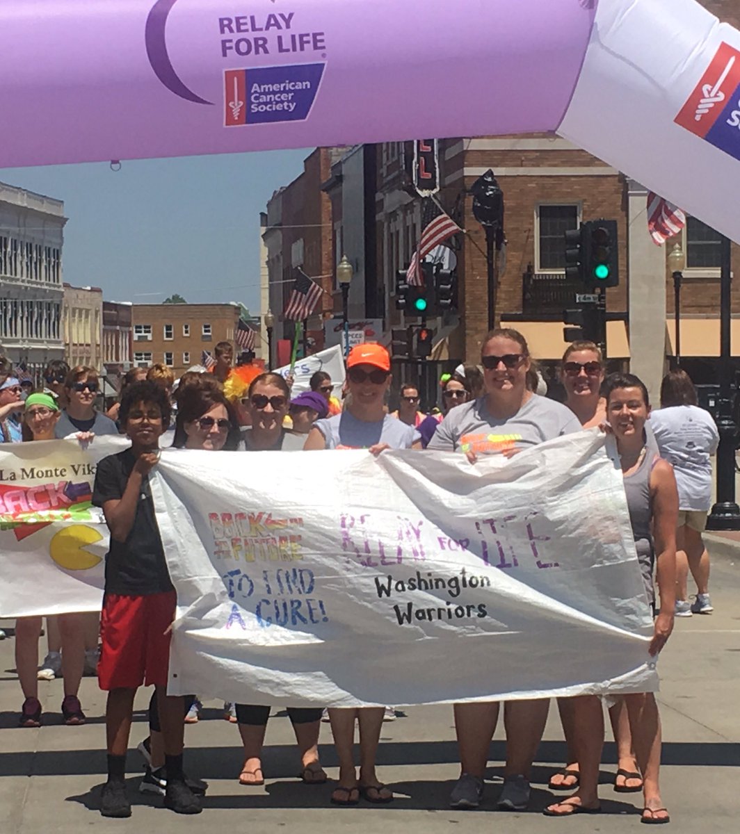 Wash_tigers's tweet photo. Washington Warriors at Relay for Life #wash1718 #SSD200 https://t.co/sfkfIfTbyh