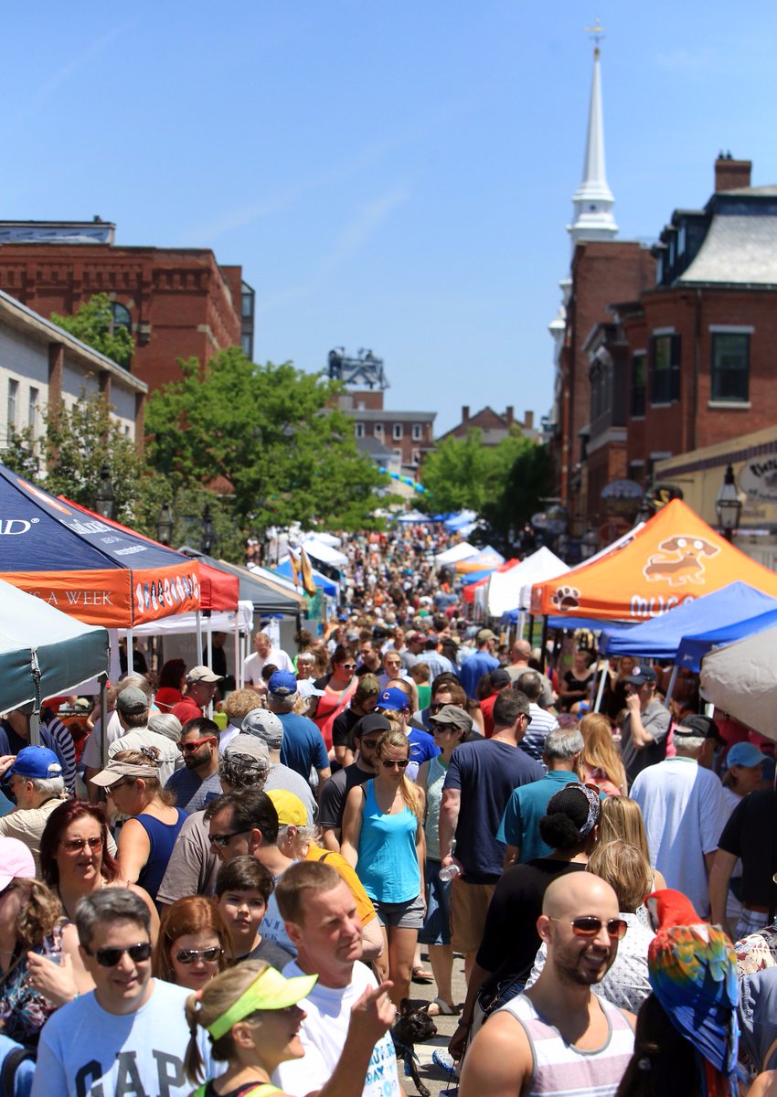ioannaraptis's tweet photo. A view of #MarketSquareDay #PortsmouthNH @seacoastonline @Pro_Portsmouth https://t.co/FQ3exy60lx