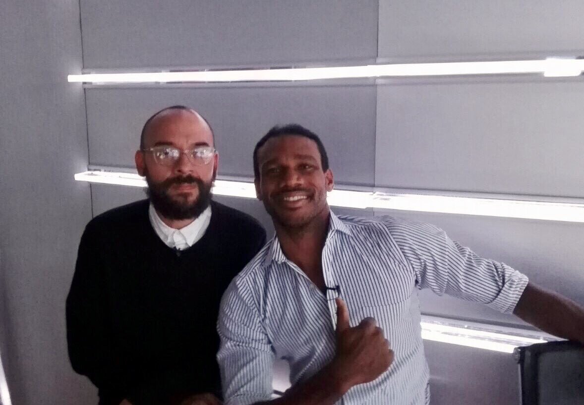 HardingJunior's tweet photo. Desde @Excelsior TV a un día de terminar temporada en @OteloSer 
Gracias a @AtaloMO por la entrevista 🙌🏼 https://t.co/66pkz0uLCb