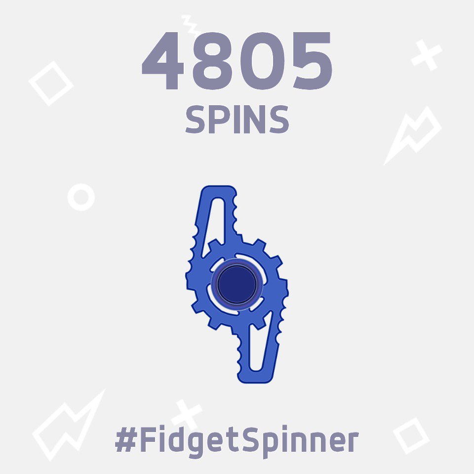 jordyAMaX's tweet photo. I've just scored 4805 spins in this new #FidgetSpinner game! https://t.co/YwO3isL7i0 Can you beat me? https://t.co/dmLPa5wdzZ