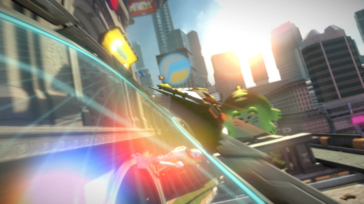 GrayFoxGamingHD's tweet photo. GRAVITY ENDS... AS THE RACE BEGINS #WIPEOUT #OMEGACOLLECTION  #PS4 #PS4share https://t.co/vXtSDjUVb2