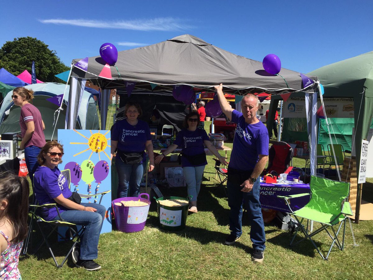 bobshawclassic's tweet photo. The #BSC team at the #FlitwickCarnival today, raising money for @PancreaticCanUK https://t.co/kFQxjEYwAL