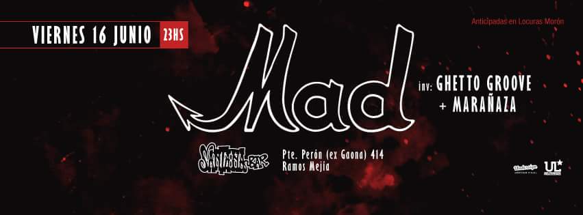 Volvemos a <a href="/SantanaBarOK/">Santana Bar</a> en menos de una semana! Precisamente el #16deJunio. 
Junto a #Mad y #GhettoGroove.Pedinos tu entrada.#SomosMarañaza