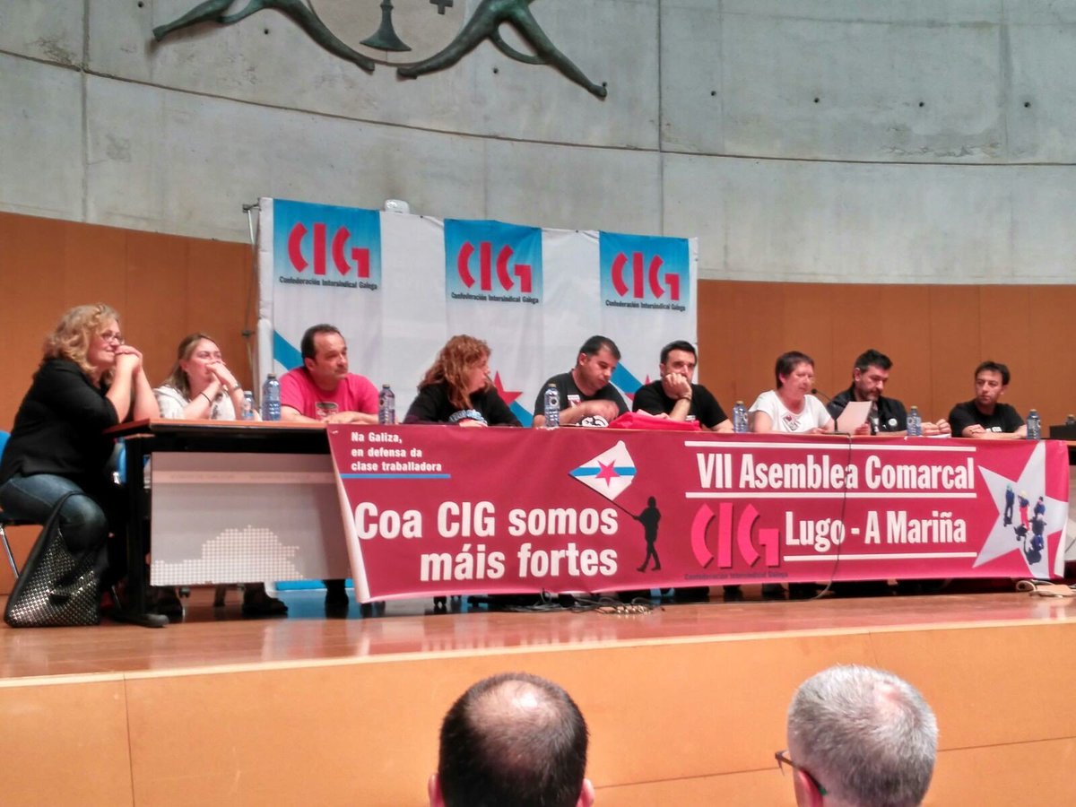galizaCIG's tweet photo. #AsembleaComarcalCIG da @CIGLugo -A Mariña reelixe a Antonio Niño como secretario comarcal https://t.co/IvnoCtKKRo https://t.co/cp718KPeOK