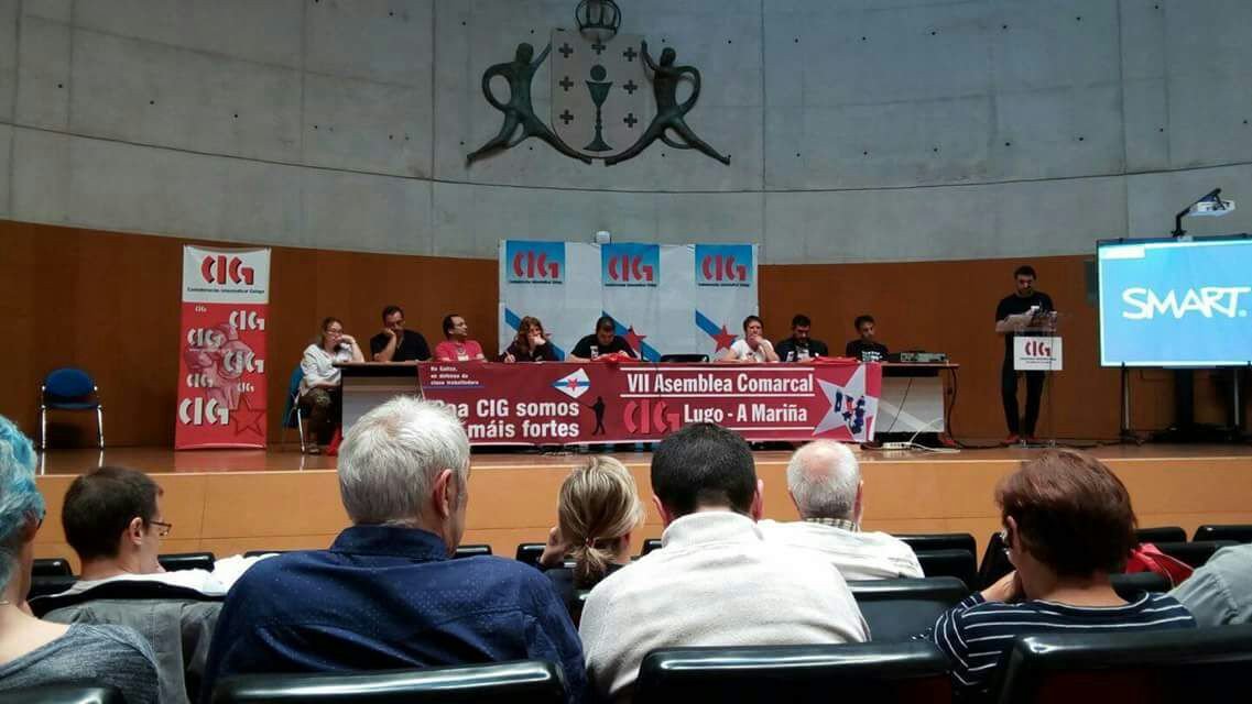 galizaCIG's tweet photo. #AsembleaComarcalCIG da @CIGLugo -A Mariña reelixe a Antonio Niño como secretario comarcal https://t.co/IvnoCtKKRo https://t.co/cp718KPeOK