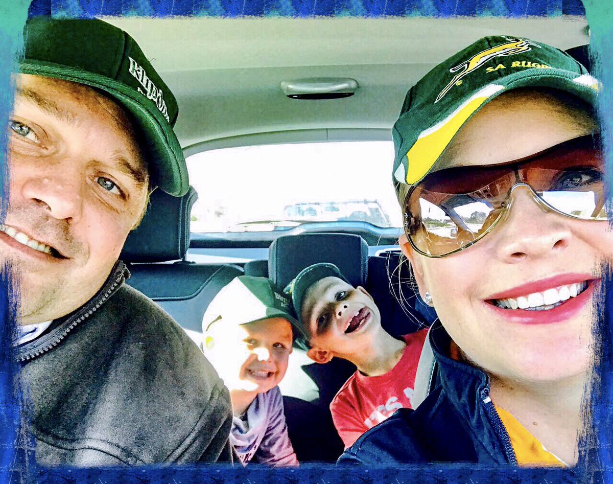 Ciela_Steenberg's tweet photo. Thanks for our first #Test #SAvFRA @SAIL_360!!! #BabyBoks #Jordie #Mattie #nextgeneration #LoveRugby #MakeLoftusGreen #Gerbers โค๏ธ๐ฟ๐ฆ๐ https://t.co/MeHTgfKixc