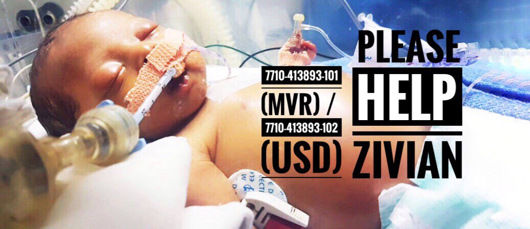 HelpZivian's tweet photo. Mi mausoom kujjaage furaana salaamaikurumah eheetherivedhehvaa. 

#HelpZivian https://t.co/3Z2UJ9zbAw