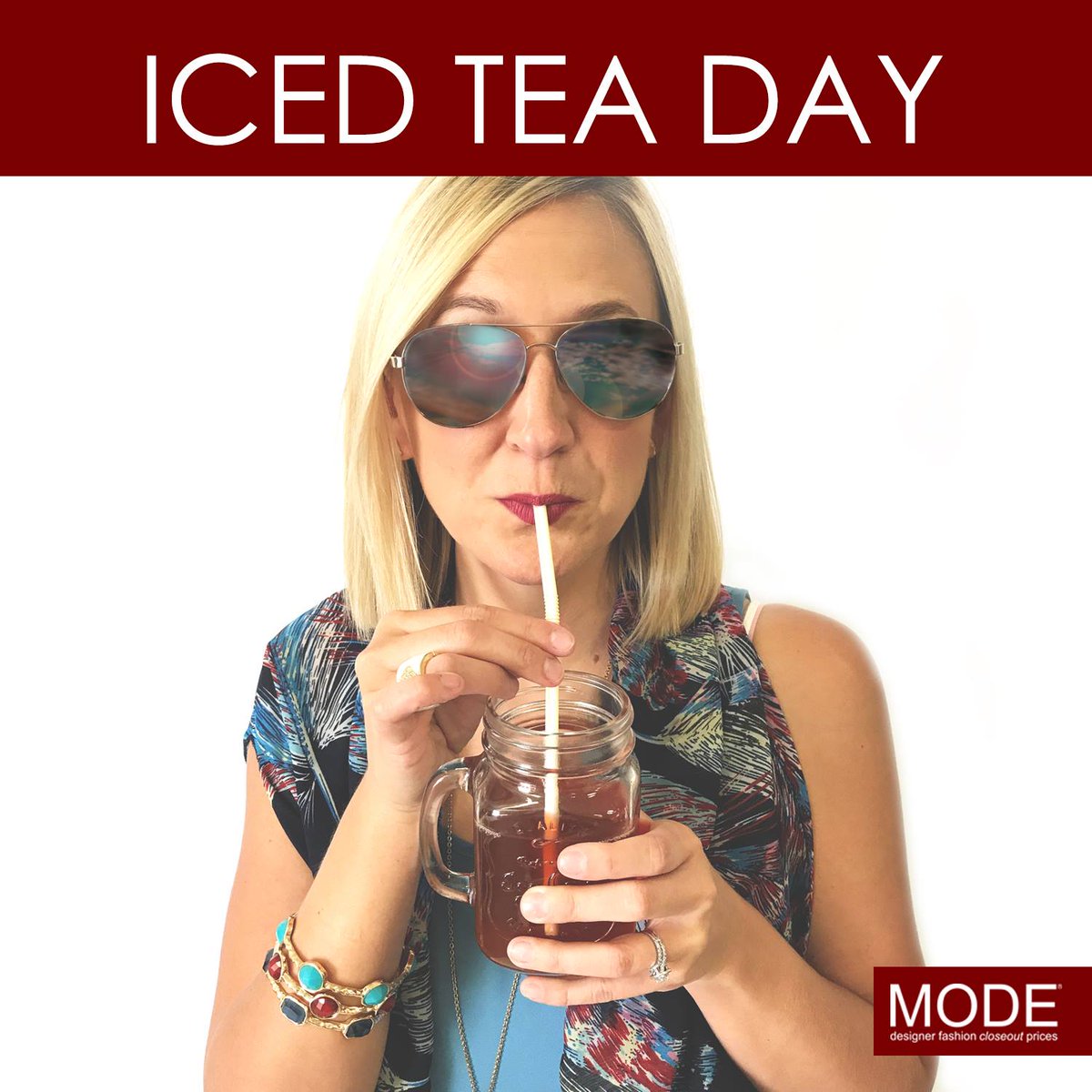 Celebrate #NationalIcedTeaDay with a cool glass of the good stuff!  Make it a great day! #saturdayfun #IcedTeaDay