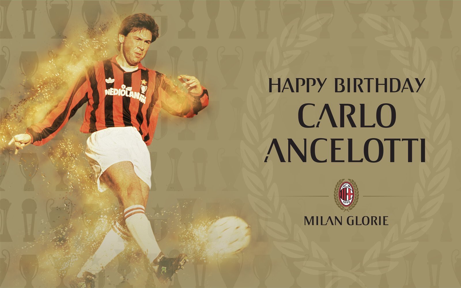 Happy Birthday Carlo Ancelotti 