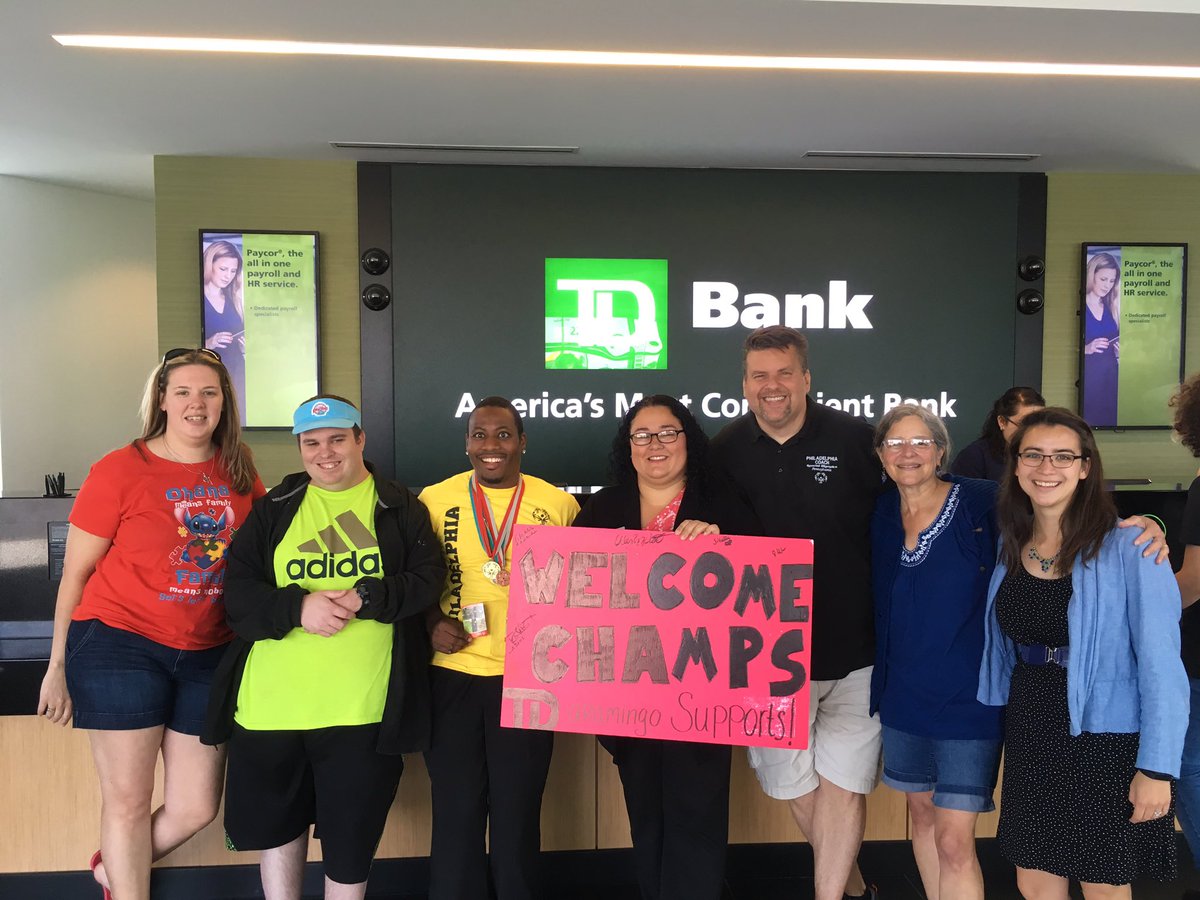 SOPAPhilly's tweet photo. It's a party at @TDBank_US #Aramingo with all-star, James as we continue #CelebratingChampions https://t.co/gggotpCoge