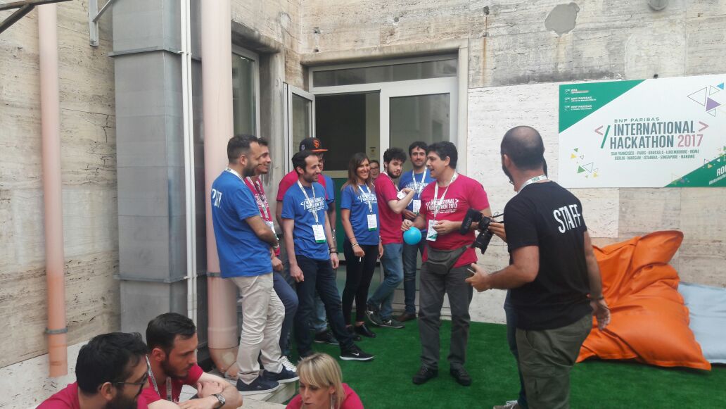 Work and fun at the @BNLPeople #internationalhackathon in #Rome