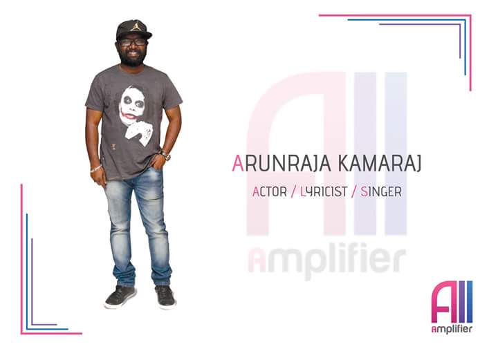 The__Amplifier's tweet photo. #TheAmplifier is much happy to be associated with the multi talented lyricist, singer, actor, director @Arunrajakamaraj 😁 https://t.co/CrGsTTKUyV