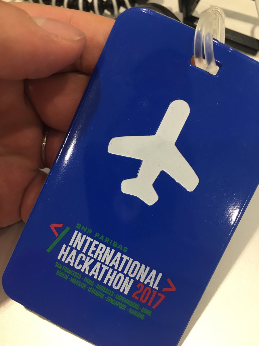 RT <a href="/SaverioOlivieri/">Saverio Olivieri</a> - Siam pronti al viaggio #internationalhackathon #BeInsaneTeam #Rome