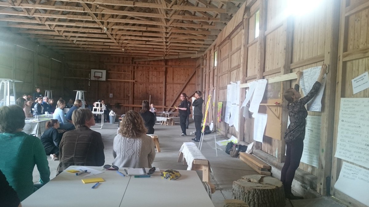 EU_ClimateCAFE's tweet photo. Inspiring #Ecological #compensation workshop: gateway to share ideas &amp; create multidisciplinary cooperation. Many thanks to @KoneenSaatio https://t.co/M15mj5woEC