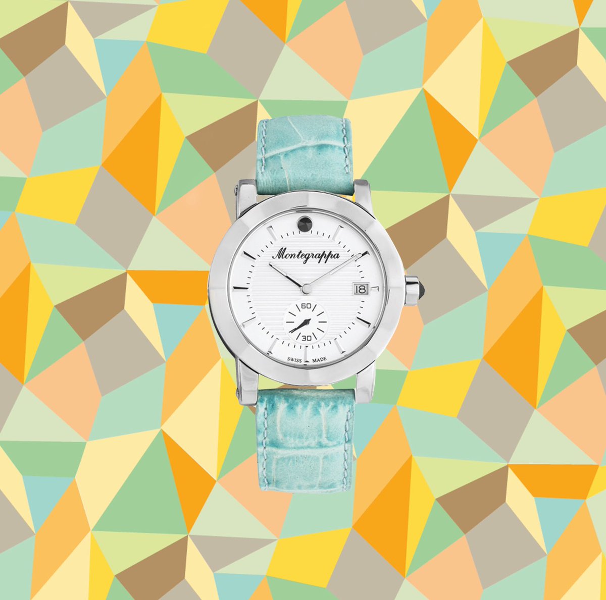 Montegrappa1912's tweet photo. #NeroUno Lady #Timewear:Steel Case,Light Blue Strap,White Dial.
It's summertime, add a little touch of #colour to your look!
#montegrappa https://t.co/lAGHtpRVwB