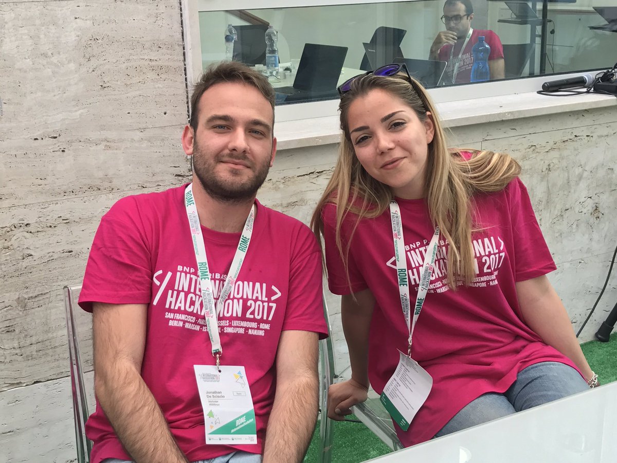 baasbox's tweet photo. #BBBlonde! InternationalHackathon #Rome #BBBoyz https://t.co/pEvWjvdCO3