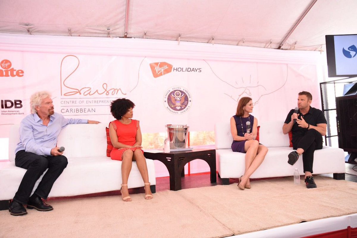 VirginUnite's tweet photo. How to build a global brand, Caribbean-style: https://t.co/y3JhAkvaNG #BransonConnection @BransonCentreCA https://t.co/xMMJjTSW1f