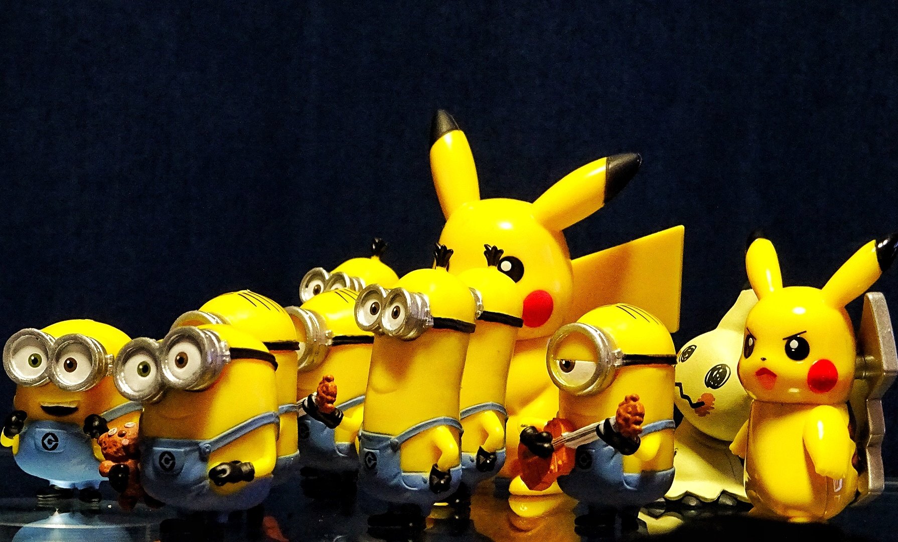 Tyoto バナーナー バナァーナァー ﾋﾟｶｯ ミミッキュ ピカチュウ ミニオン ポケモン Pokemon Minions Pikachu Mimikyu モンコレ メタコレ タカラトミー Takaratomy Minion T Co Gs3jictwd2 Twitter