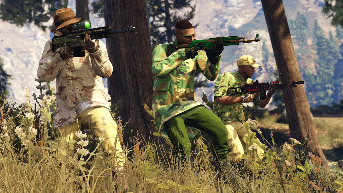 RockstarGames's tweet photo. Allocate Bunker staff to research and unlock upgrades incl weapon mods &amp; brutal tech for Weaponized Vehicles
#GTAOnline: Gunrunning
June 13 https://t.co/MWtbI4aOTZ