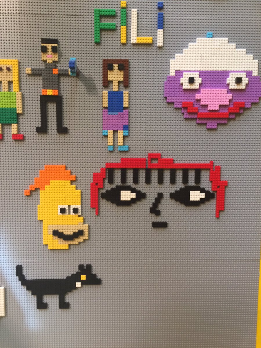 bethanwoollvin's tweet image. Lego Little Red looking shifty at @LaTriennale #designforchildren exhibition 👀