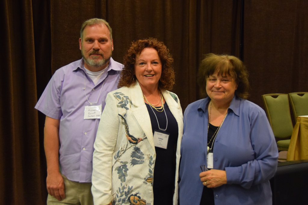 OPSBA's tweet photo. We've got three @OPSBA Past Presidents with us today. @59Studebaker, @2014colleen, and @GerriGershon. https://t.co/Ggg5Kdwb2a