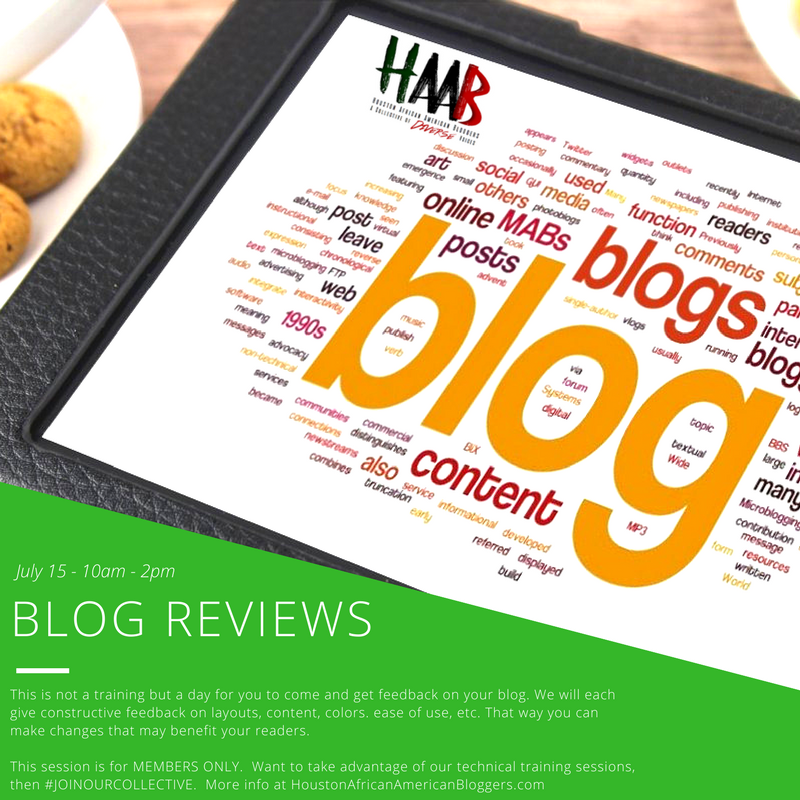 HTX_AAbloggers's tweet photo. Members only training coming July 2017: Blog Reviews

#socialmedia #content #influencers #houston #htxaabloggers #htxaab #branding #HAAB2017 https://t.co/QWvuDWgHFf