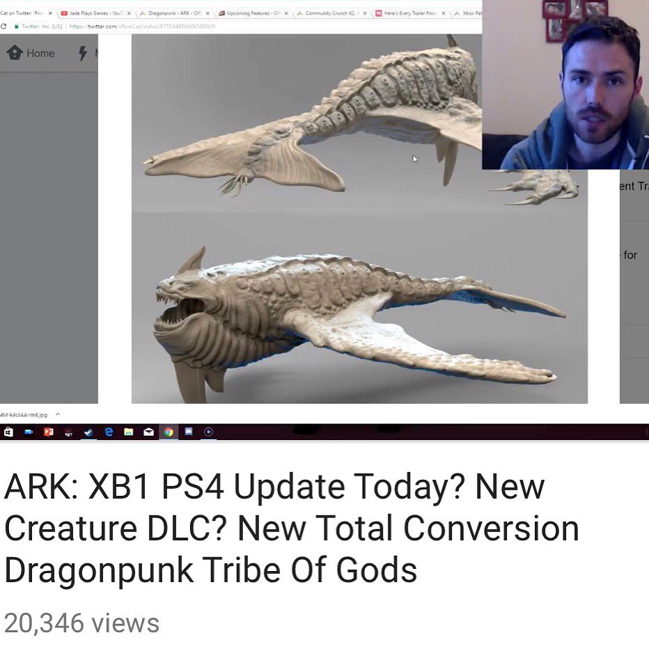 QuixoticCloud's tweet photo. Check out #Dragonpunk at 5:34 in this new #ARK video from @JadeMcintosh https://t.co/ZUyVa9l2eX https://t.co/o1nDjmfdWP
