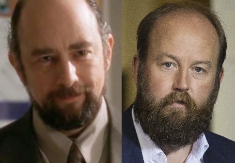 fulleraj's tweet photo. I can't be the only one to spot this similarity. Did Theresa May just fire Toby? https://t.co/fH1mzooNNi