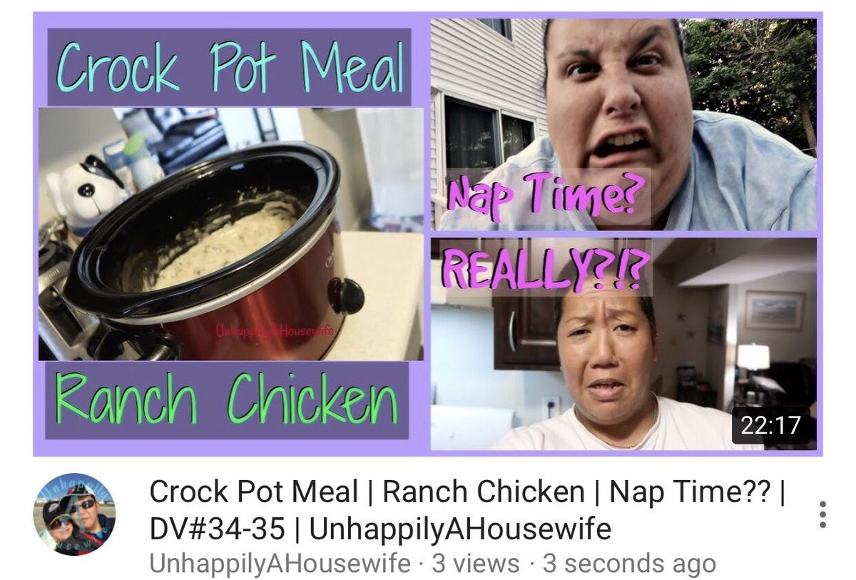 UnhapplyAHseWif's tweet photo. Kids requested Ranch chicken!
Do ADULTS really need NapTime?
👉🏽 https://t.co/VMrPUlsHin. 👈🏽
#UnhappilyAHousewife
#CrockPot #RanchChicken https://t.co/bC5fRDoZHC