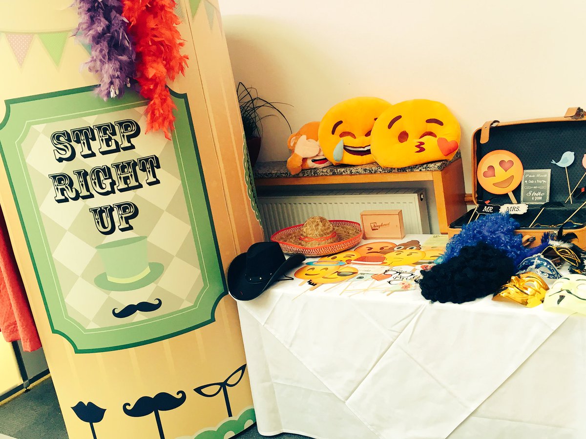 Bringing some colour to our clients wedding <a href="/weetwoodhall/">Weetwood Hall Estate</a> #photobooth #saycheese #emojis #props #wedding #Leeds #memories
