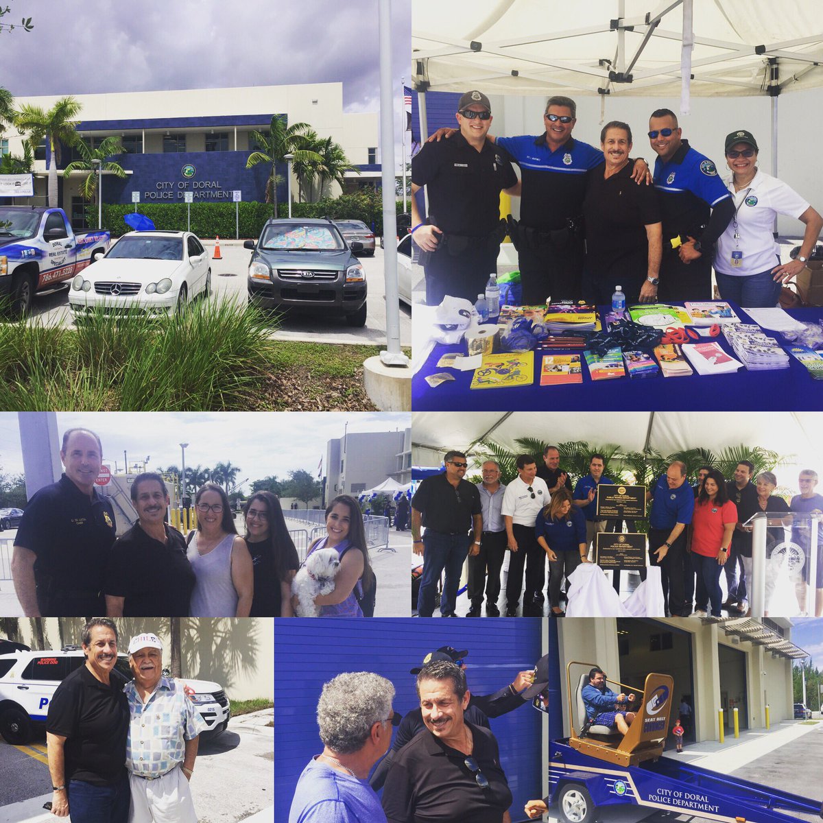 JosePepeDiaz305's tweet photo. Wonderful event @Cityofdoral today- Open house inauguration for police and a public works buildings! #liveworklearnplay https://t.co/DQ2iLldJJB