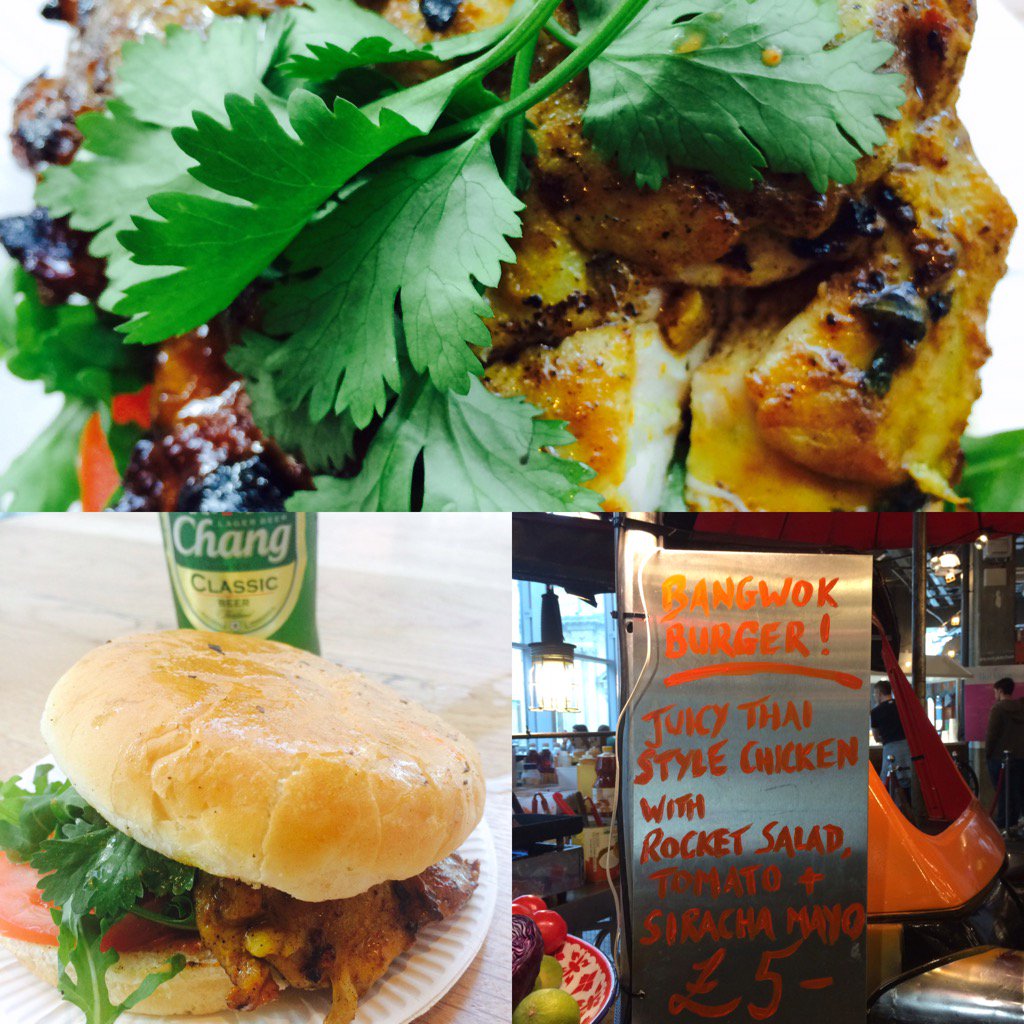 I'm not just any old burger I'm a banging Bangwok burger!