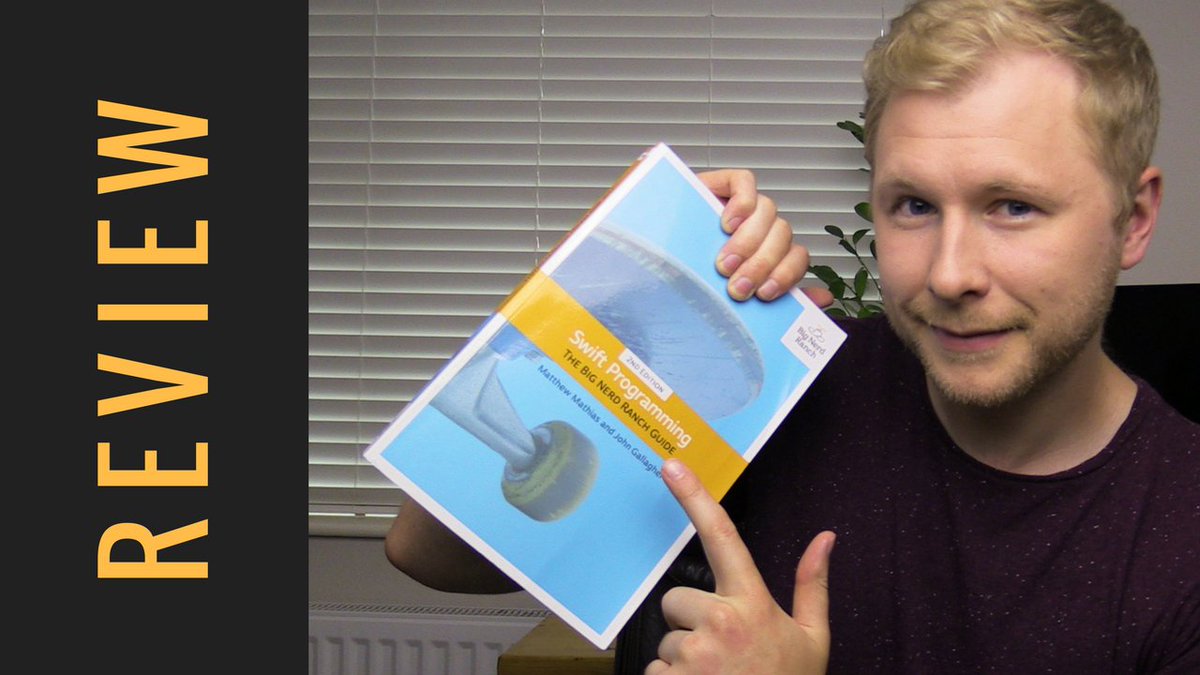TechBolter's tweet photo. Review: Swift Programming - The Big Nerd Ranch Guide

https://t.co/sZoFT6LTZZ https://t.co/nSNsiTWqjE