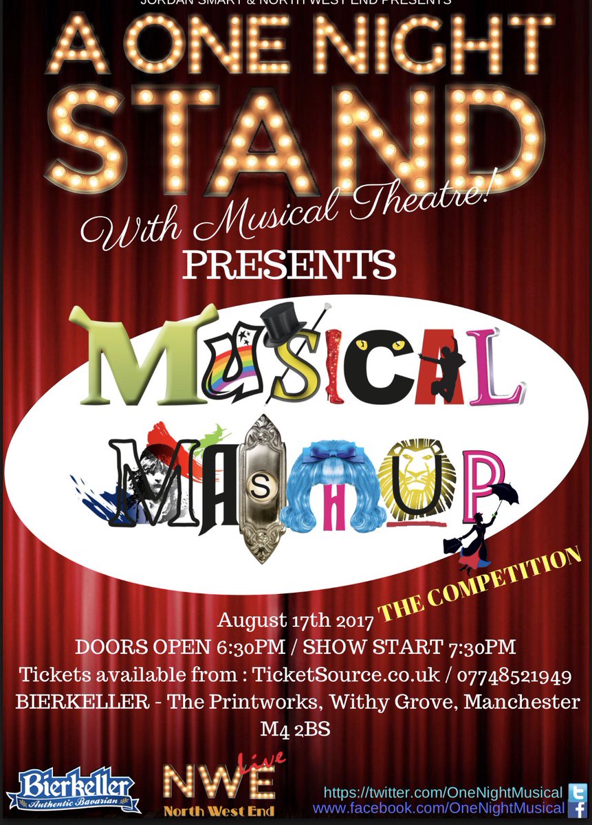 OneNightMusical tweet picture