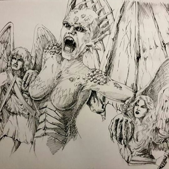 ReinaKrisstaMM's tweet photo. #ReinaKrissta #fanart #deviantart #drawing #draw #scifi #sciart #fantasy #books #bookstagram #BookCon2017 #booklover #gothic #vampires https://t.co/QR52B7EqRH
