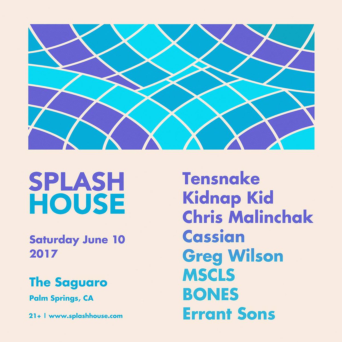 ErrantSons's tweet image. The Saguaro squad is looking mighty fine today 😎🌴🌊🏠💦 See you at Noon! @SplashHousePS #splashhouse2017