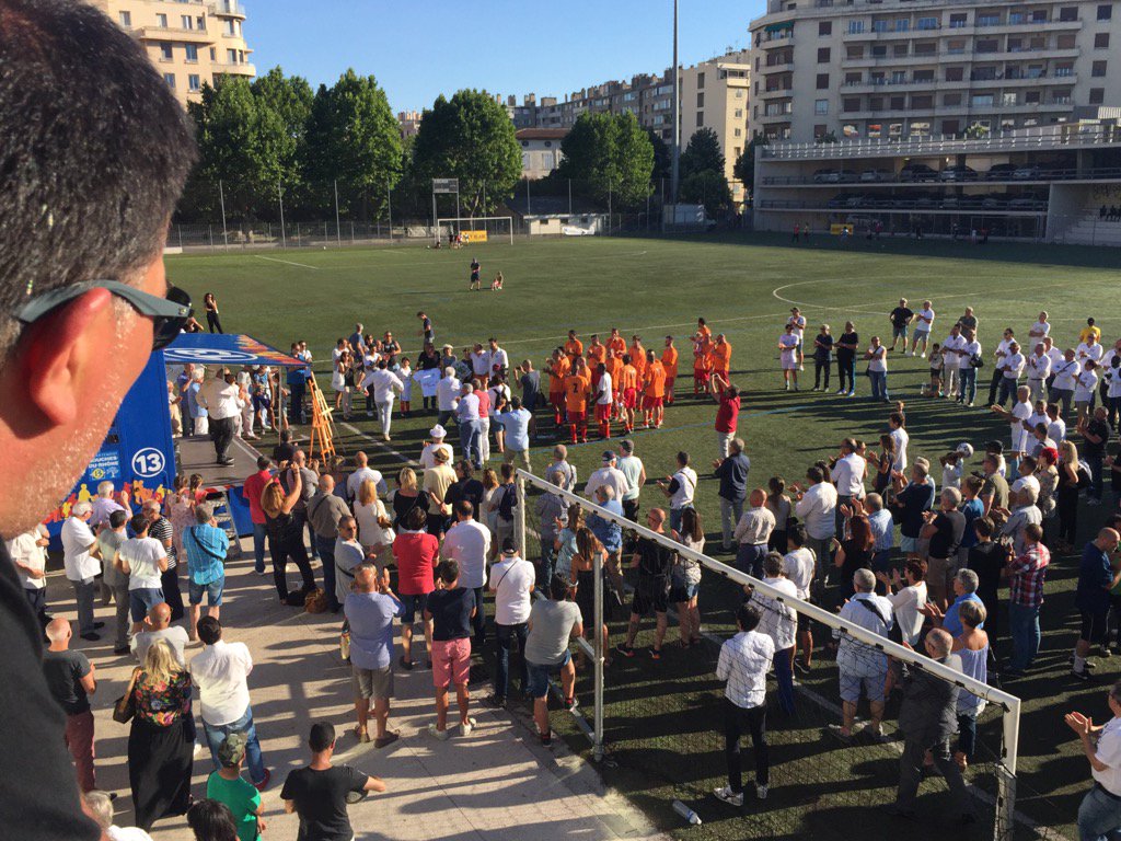 schalinet's tweet photo. Trophée Henry Blanc au Stade Vallier ! Émotion avec Jean-Luc Blanc ! @CCI_MP @LesTDP https://t.co/qhNvMEr2Yv