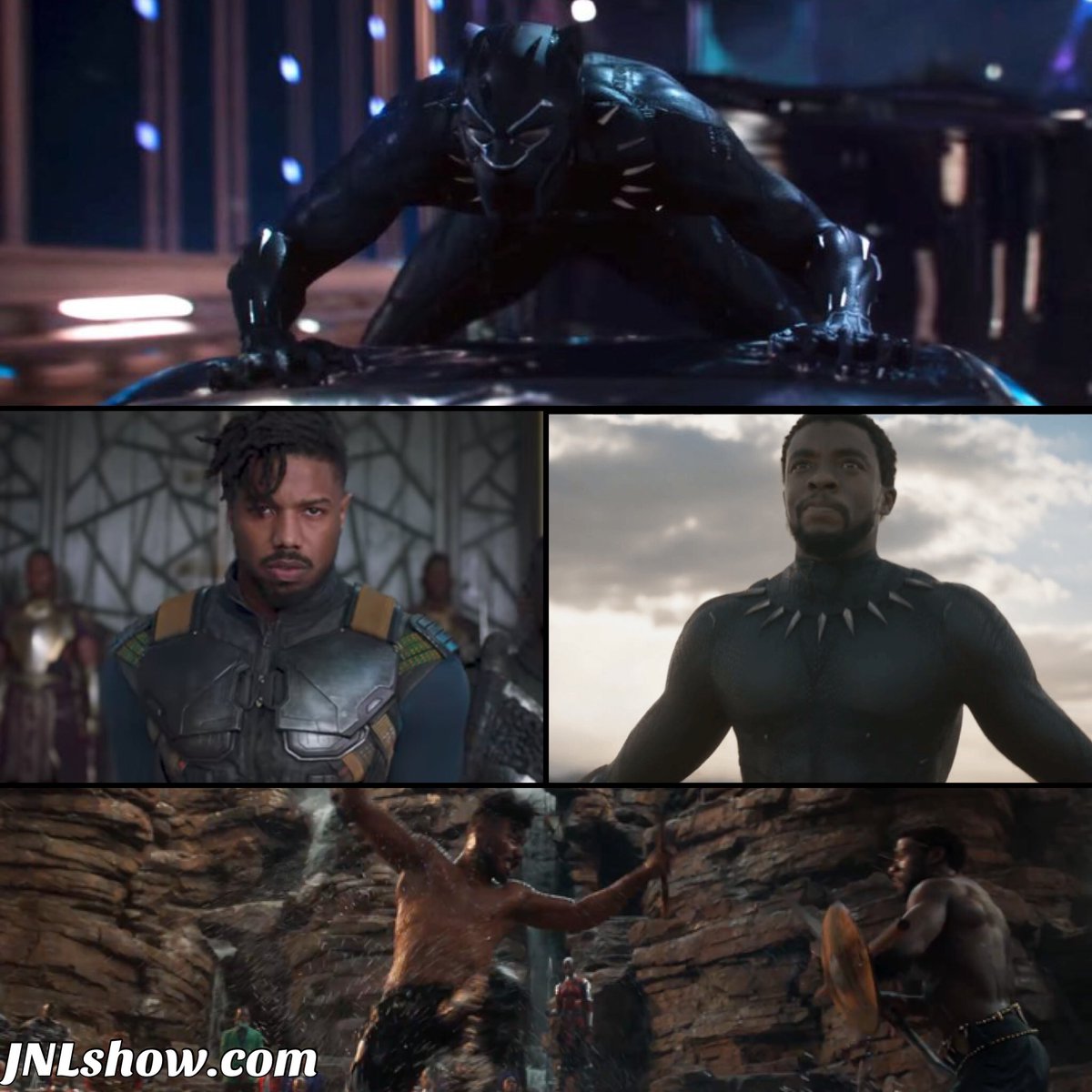 JustusNerdshow's tweet photo. #BlackPantherfilm trailer, our fav scenes Yours? #blackpanther #marvel #mceu #marvelcomics #michaelbjordan #justusnerdsleague#podcast https://t.co/11RpAj97LD