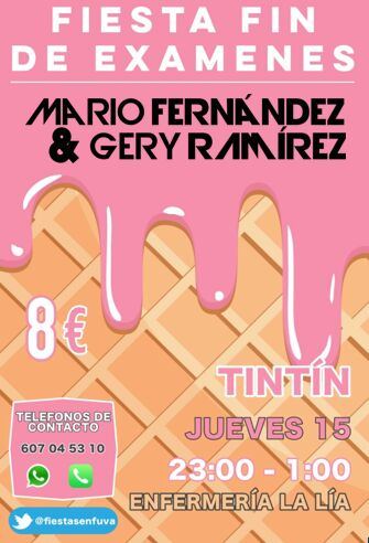 fiestasenfuva's tweet photo. Y para amenizar la noche, qué mejor que con la música en las manos de los DJs Mario Fernández y Gery Ramírez!! 💉💊🎶🎧 https://t.co/HH4AFG6x00