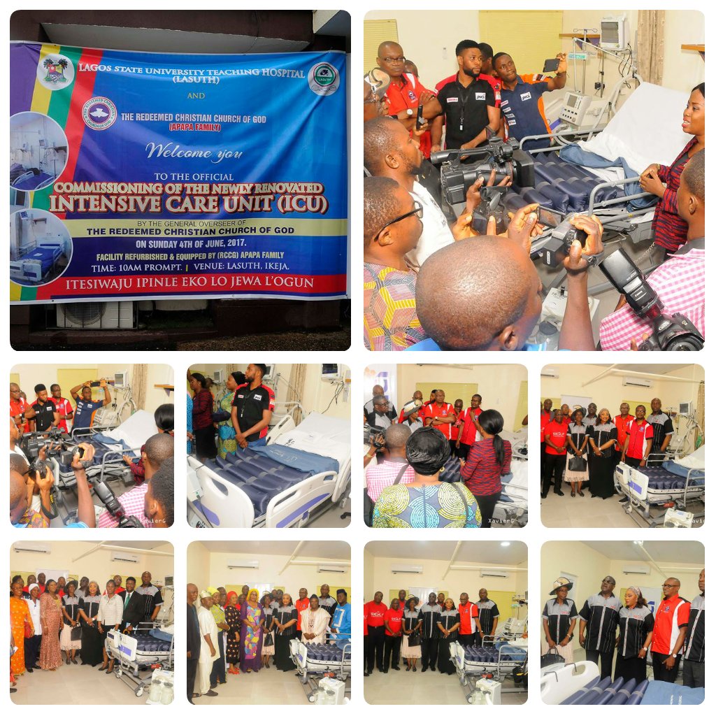 RCCGPromisedLan's tweet image. Retweeted RCCG City of David (@RCCGCityofDavid):

After #Excel2017 Over 5,000 ICU Beds, 4 Alpha-Active Mattresses donated @ LASUTH&apos;s ICU upgrade... #MakingGodFamous