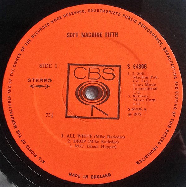 karyobin014's tweet photo. #SoftMachine – Fifth CBS🇬🇧– S 64806 1972
https://t.co/qLtsByNwe5 #JazzRock
#MikeRatledge🎹 #EltonDean🎷🎹 #HughHopper(b) #PhilHoward(ds) https://t.co/90tRRjLGP0