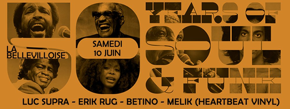 #Tonightsthenight @freeyourfunk @labellevilloise #soul#funk w/<a href="/erikrug/">erikrug</a>  #record  heartbeatvinyl betino's 
listen : freeyourfunk.com/TOP10FYF.html