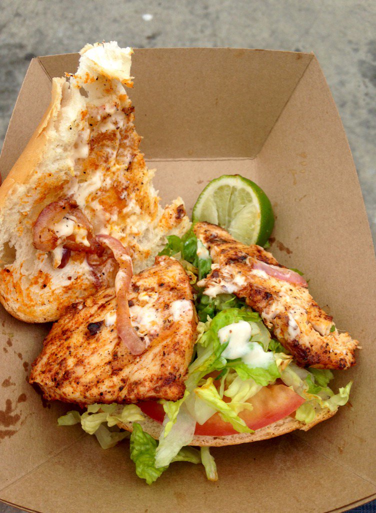 SoCalAquaShots's tweet photo. #TheBest #Breakfast #Opah #Sandwich at the Saturday #TunaHarbor #DocksideFishMarket #SanDiego #California #SoCal https://t.co/fWHFSdySXm