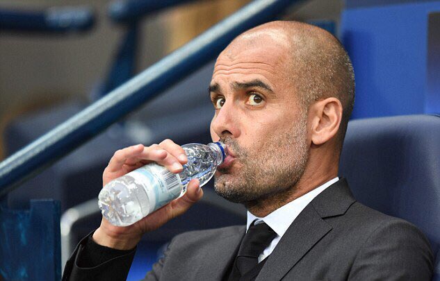 _newsummit's tweet photo. Pep Guardiola right now... 🐸☕️ #SCOENG https://t.co/jnjiI6wQ5G