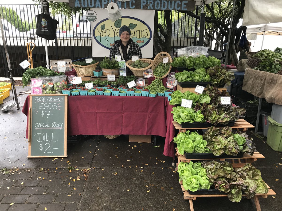 NewFrontierMkt's tweet photo. Specials today at #LaneCountyFarmersMarket like #YepYepOrganicFarm #Strawberries at 2/$5 or live #Organic #Aquaponic lettuce heads at 3/$5! https://t.co/UFbdBGUcFw
