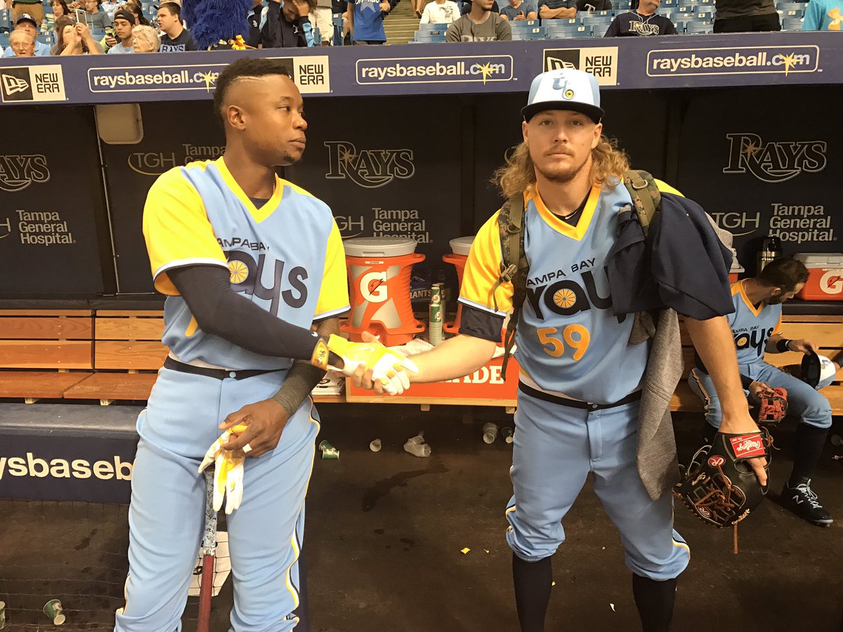 RaysBaseball's tweet photo. Candid. https://t.co/vK4SIyKMeM