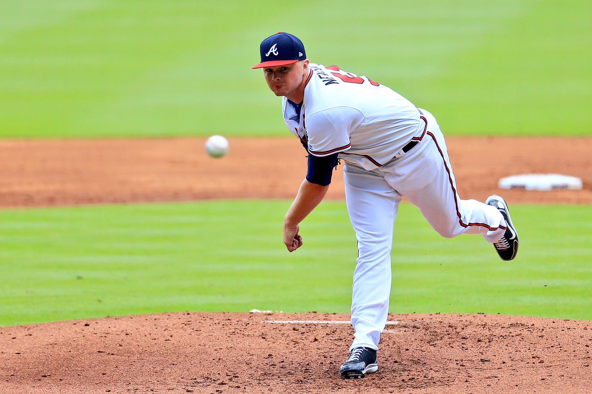 Braves's tweet photo. #NewkDebut 💣💣💣💣 https://t.co/sGyeRE7FfY