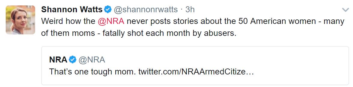 MSMAGC's tweet image. Weirder: @momsdemand calls themselves gun safety group but provides no gun safety training @shannonrwatts
#gunsens