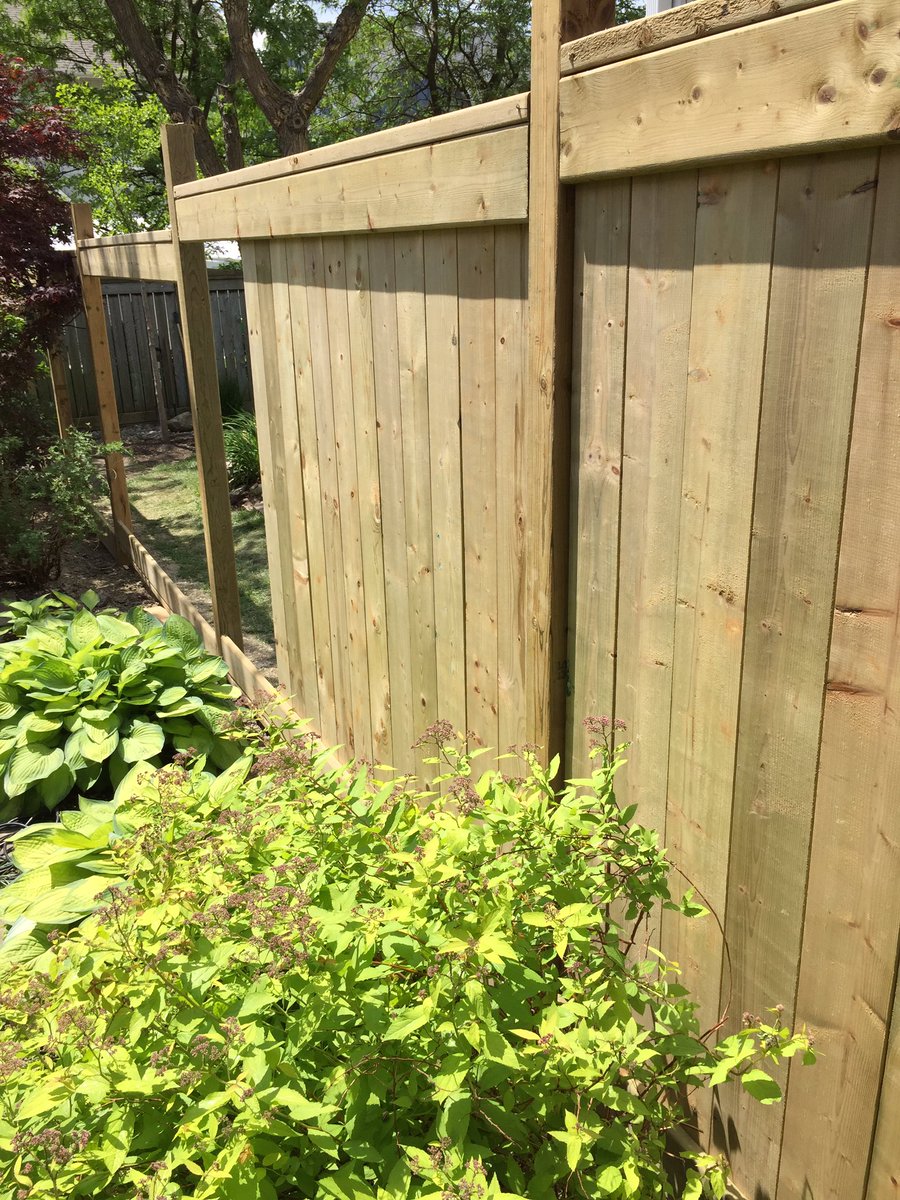 HACKEY17's tweet photo. Not bad for a rookie π¨#fencebuild https://t.co/pOs7AtNL2J